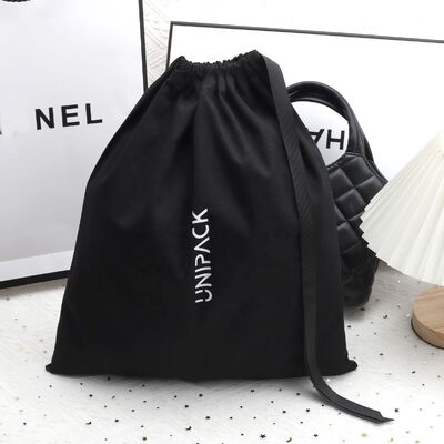 Cotton Twill Custom Dust Bag Drawstring Handbag Reusable 30cm x 30cm