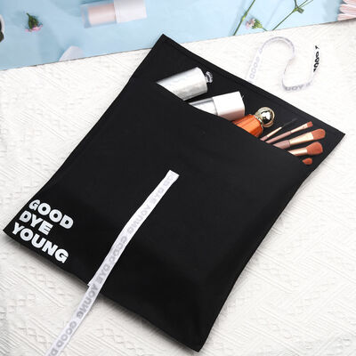 Black Soft Custom Dust Bag Cotton Canvas Envelope Pouch Clothes Shoes Gift Packing