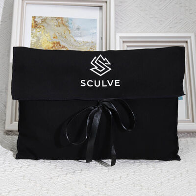 Customized Cotton Twill Scarf Underwear Books Envelope Packaging Bag With Logo