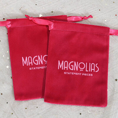 High Quality Velvet Perfume Jewelry Candle Packing Bag With Logo Customized Velvet Drawstring Gift Pouch