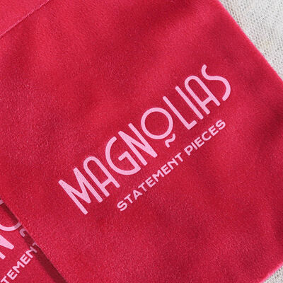 High Quality Velvet Perfume Jewelry Candle Packing Bag With Logo Customized Velvet Drawstring Gift Pouch