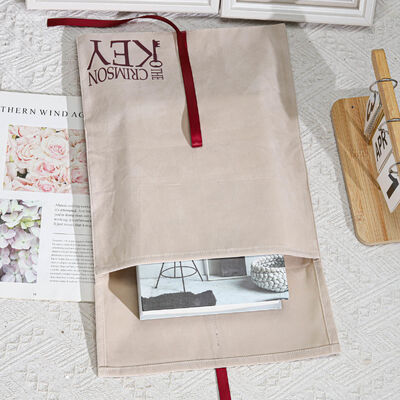 Large Capacity Beige Suede Clothing Pillow Envelope Storage Bag Customized Suede Envelope Packing Pouch