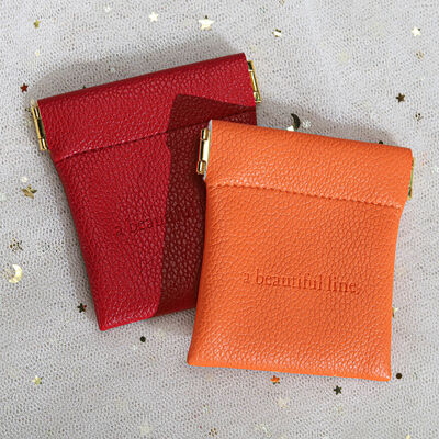 100pcs Custom Emboss Logo Pu Leather Magnet Pouch For Rings Earrings Bracelet Waterproof Pu Leather Jewelry Packaging Bag