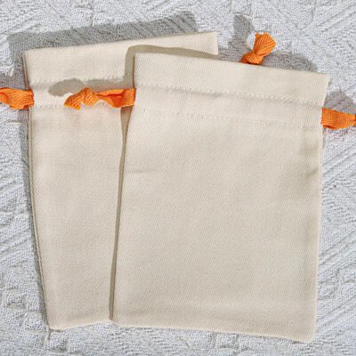 Large Capacity Cotton Twill Clothing Handbag Storage Bag Custom Logo 100% Cotton Drawstring Dust Pouch