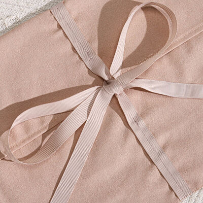 Ribbon Twill Cotton Envelope Bag Recyclable Washable for Clothes