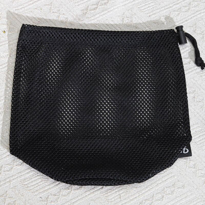 Black Round Bottom Cotton Drawstring Pouch Custom Fabric Label Cotton Candle Bottle Skincare Storage Drawstring Bag