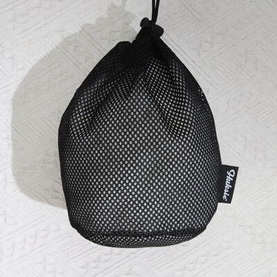 Black Round Bottom Cotton Drawstring Pouch Custom Fabric Label Cotton Candle Bottle Skincare Storage Drawstring Bag