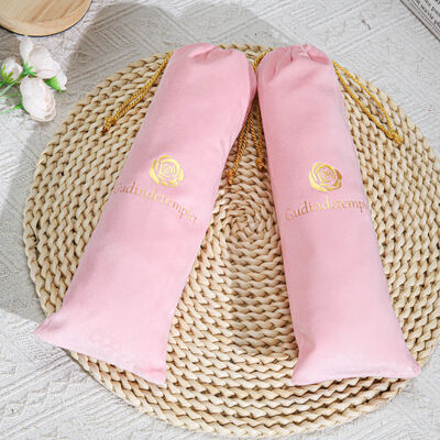 High Quality Velvet Perfume Jewelry Candle Packing Bag With Logo Customized Velvet Drawstring Gift Pouch