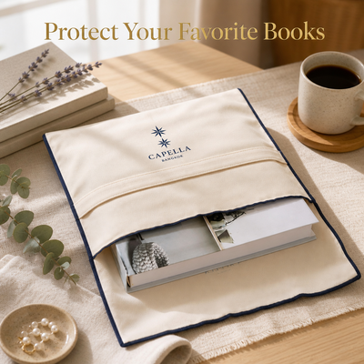 Custom Wavy Edge Cotton Twill Envelope Gift Bag Beige Cotton Twill Envelope Packing Pouch With Logo