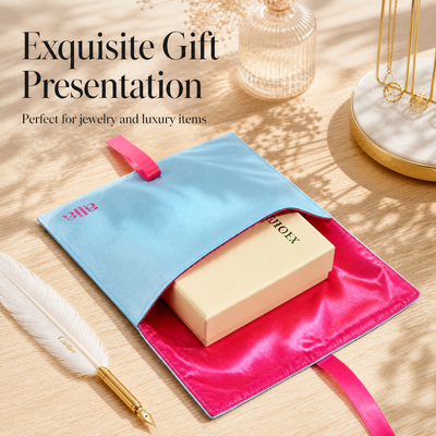 Custom Printed Logo Suede Hair Bundles Lingerie Storage Gift Bag High End Velvet Envelope Makeup Gift Pouch