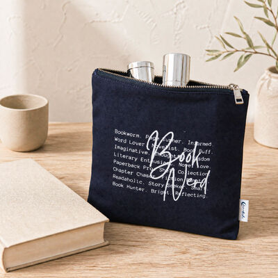 Custom Logo Canvas Zipper Pouch Printed Toiletry Travel Organizer Storage Bag Reusable Canvas Makeup Tools Dust Zipper Pouch