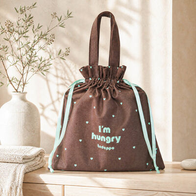 Custom Printed logo Canvas Makeup Drawstring Travel Bag with Handles Reusable Canvas Shopping Gift Storage Pouch for Cosmetic