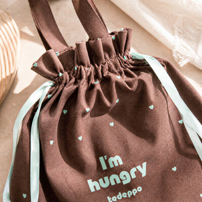 Custom Printed logo Canvas Makeup Drawstring Travel Bag with Handles Reusable Canvas Shopping Gift Storage Pouch for Cosmetic
