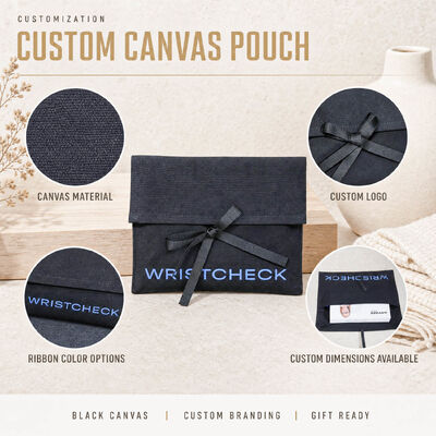 Reusable Fabric Flap Packaging Pouch with Bow Ribbon Custom Branding for Fashion Accessories Event Gifts Wholesale OEM