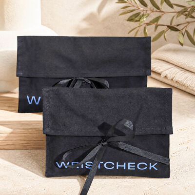 Reusable Fabric Flap Packaging Pouch with Bow Ribbon Custom Branding for Fashion Accessories Event Gifts Wholesale OEM