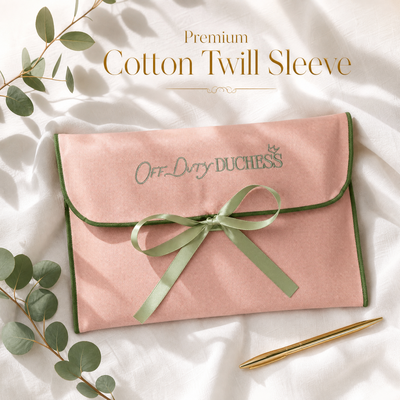Recyclable Cotton Twill Envelope Clothing Dust Pouch With Bow Custom Embroidery Logo Pink Cotton Twill Envelope Book Packing Bag